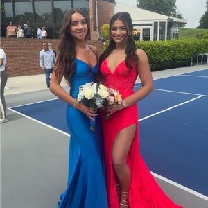 Blue Jessica Angel Prom Dress